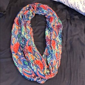 Lilly Pulitzer infinity scarf.